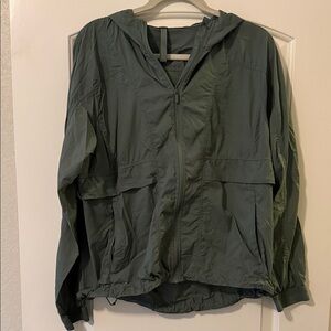 Lululemon Athletica Olive Lite Hood Jacket